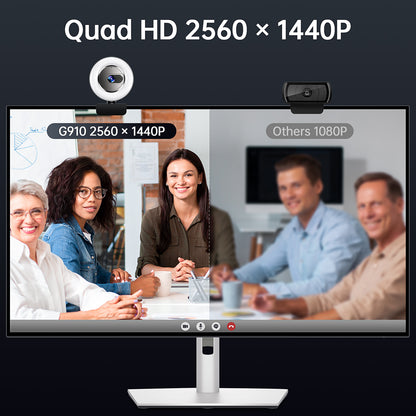 GUSGU G910 2K QHD Webcam