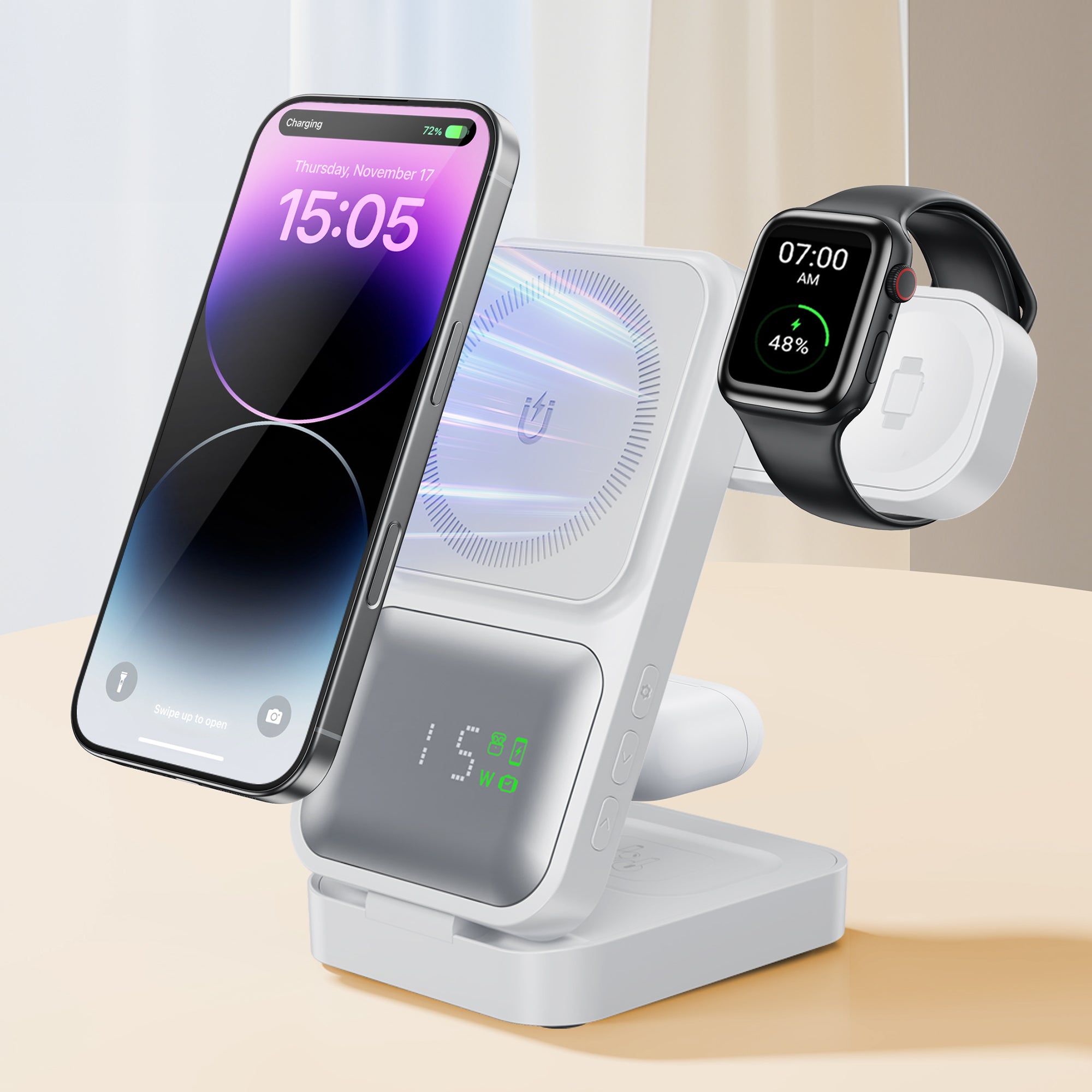GUSGU MagTime 4-in-1 Charging Station