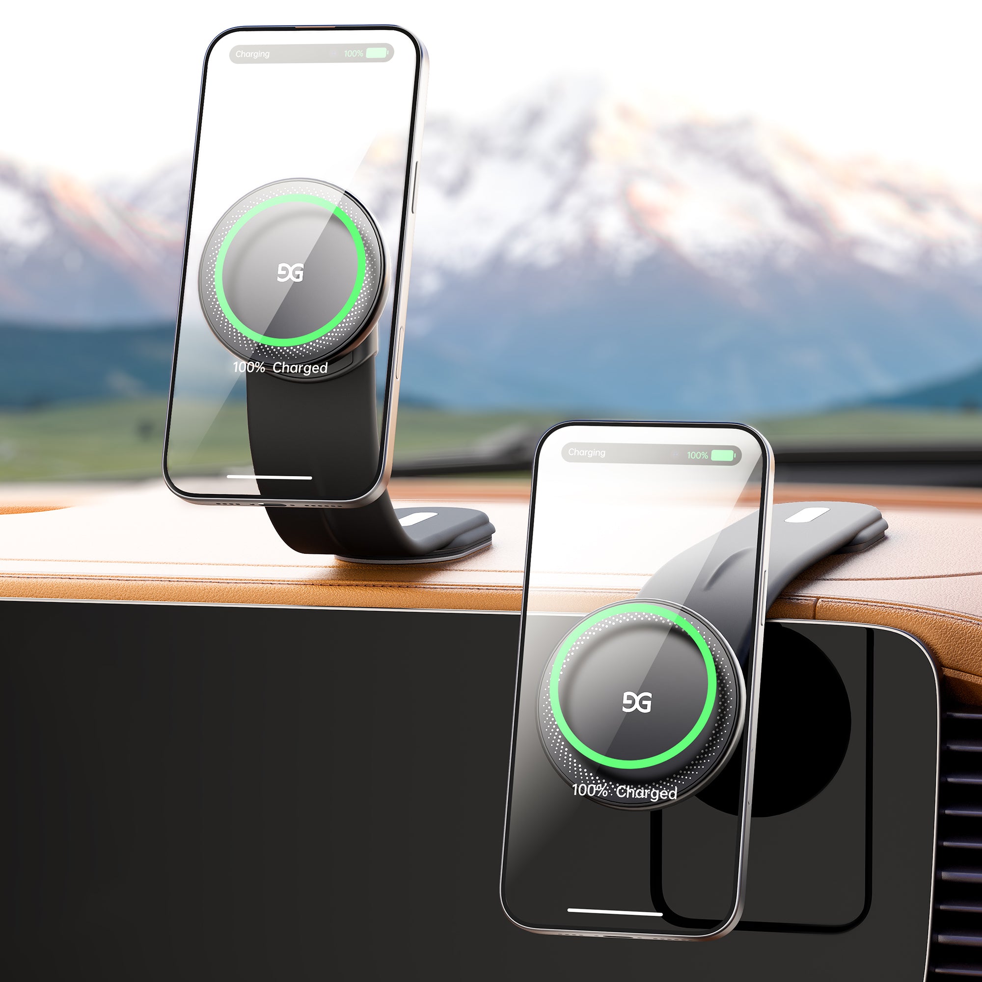 GUSGU Mount3 Wireless Car Charger