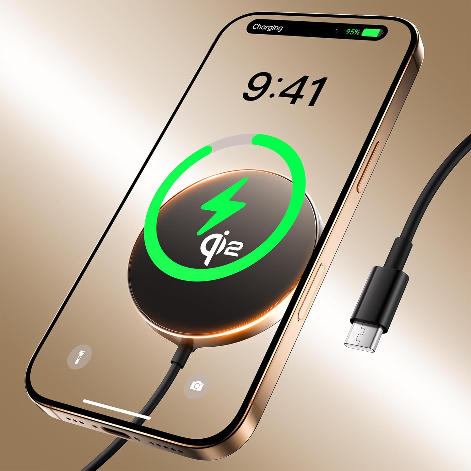 GUSGU C2M-Elite QI2 Wireless Charger