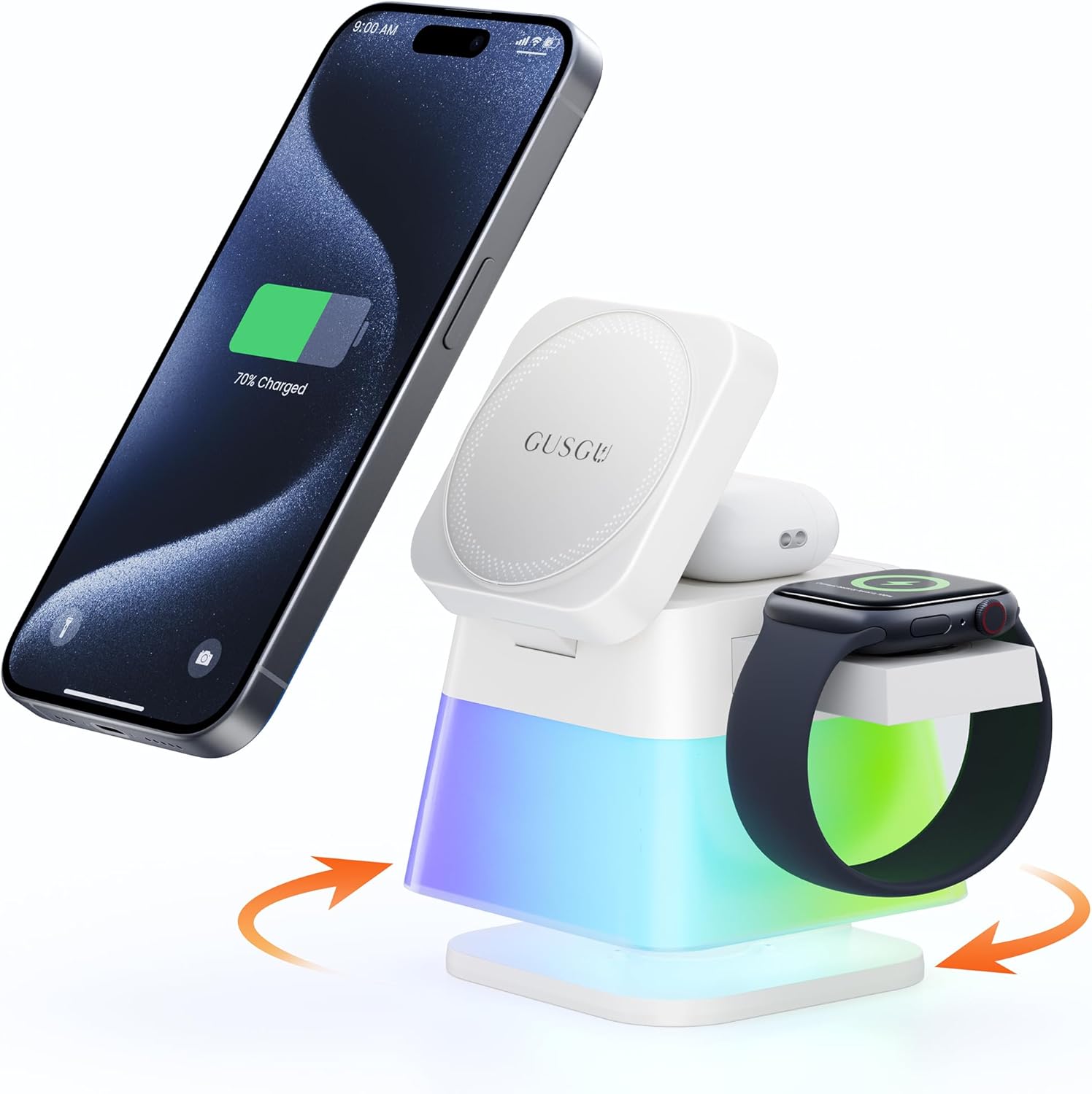 GUSGU C2R-Fold Wireless Charging Station