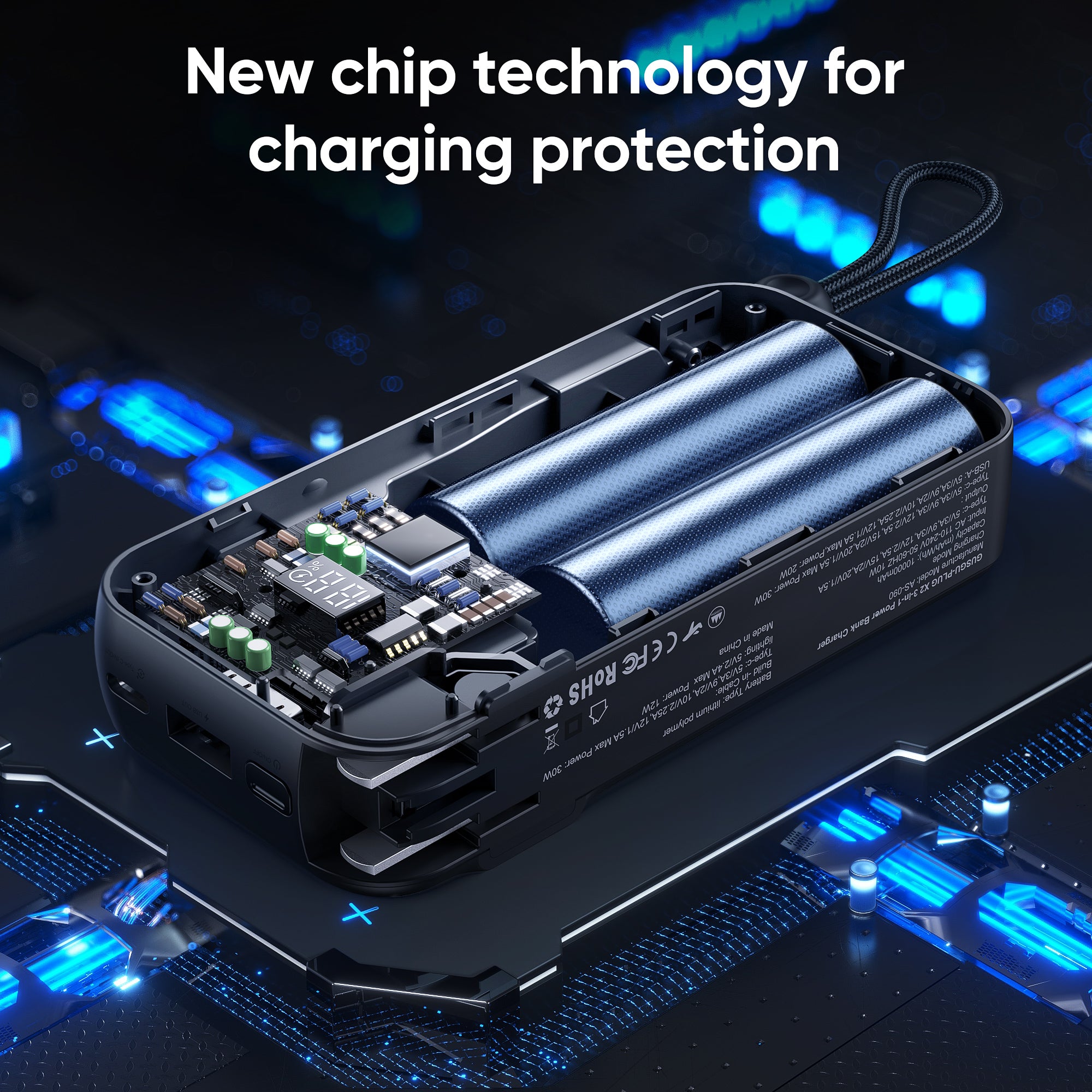 GUSGU X2 10000mAh Power Bank