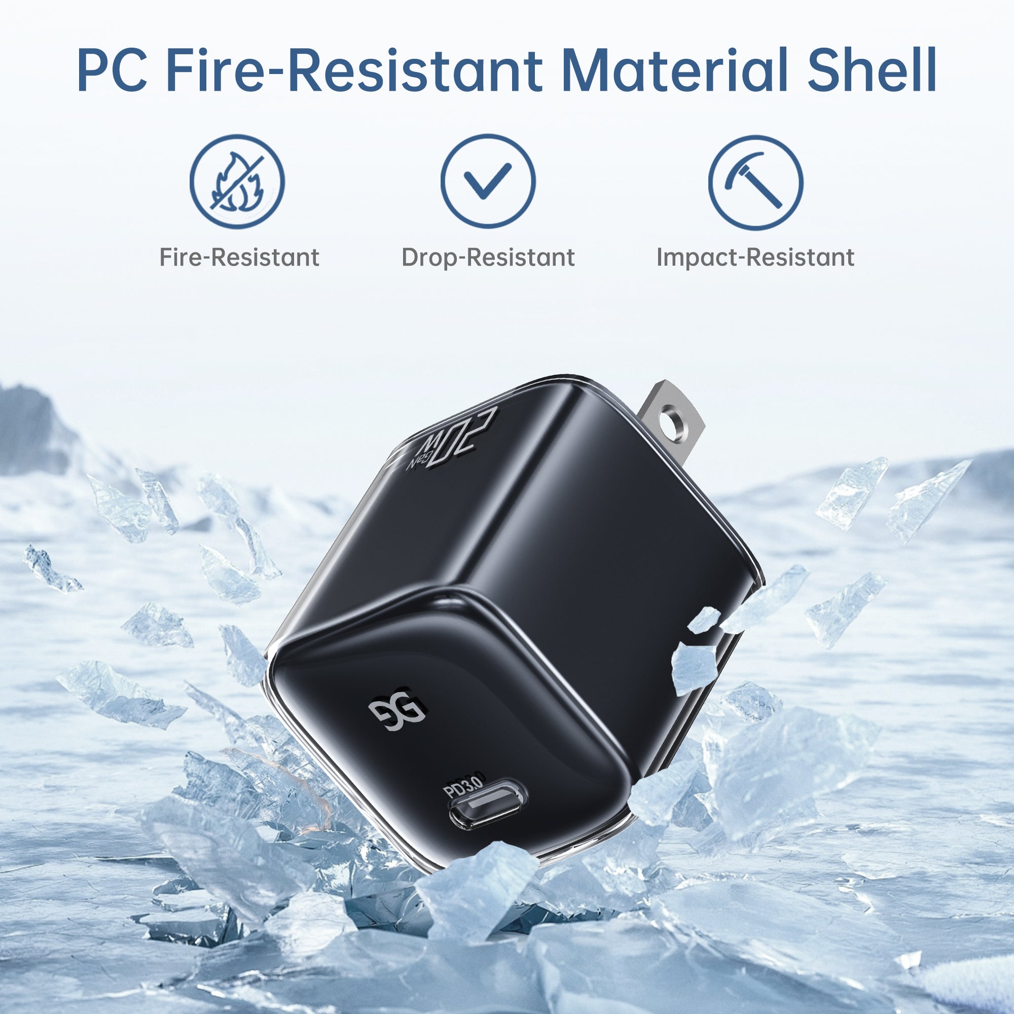 GUSGU A20 20W GaN Charger Block