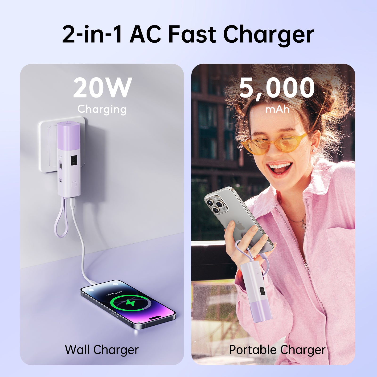 GUSGU V24 5,000mAh Power Bank