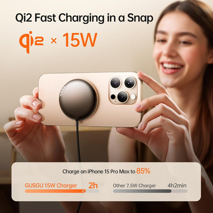 GUSGU C2M-Elite QI2 Wireless Charger