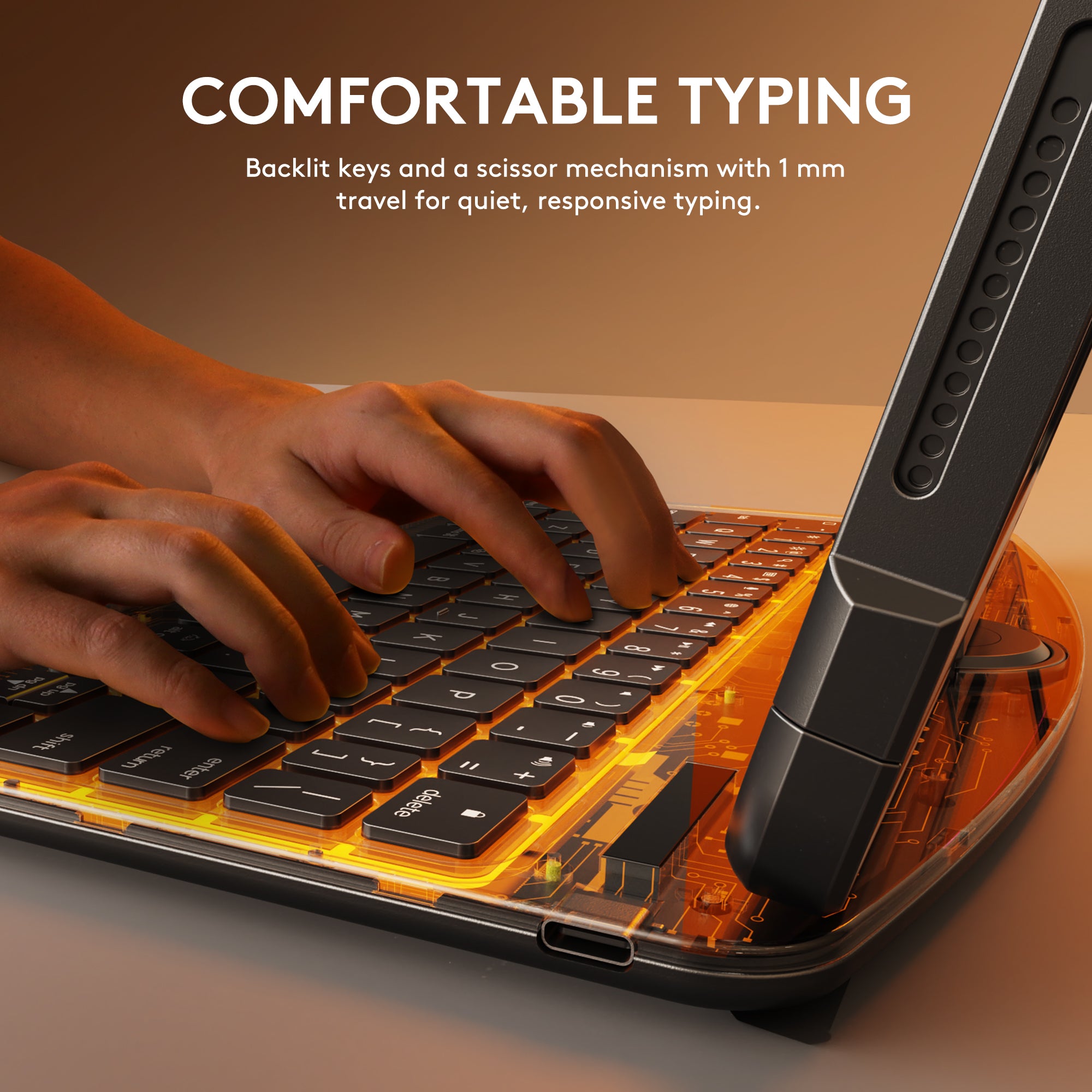 GUSGU Cyberpunk iPad Keyboard