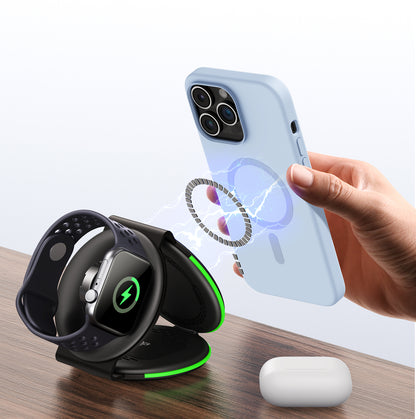 GUSGU 3 in 1 Wireless Charging Station