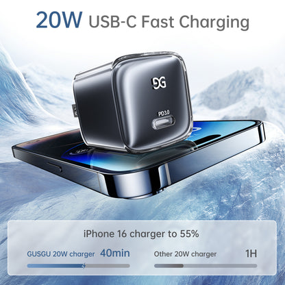 GUSGU A20 20W GaN Charger Block