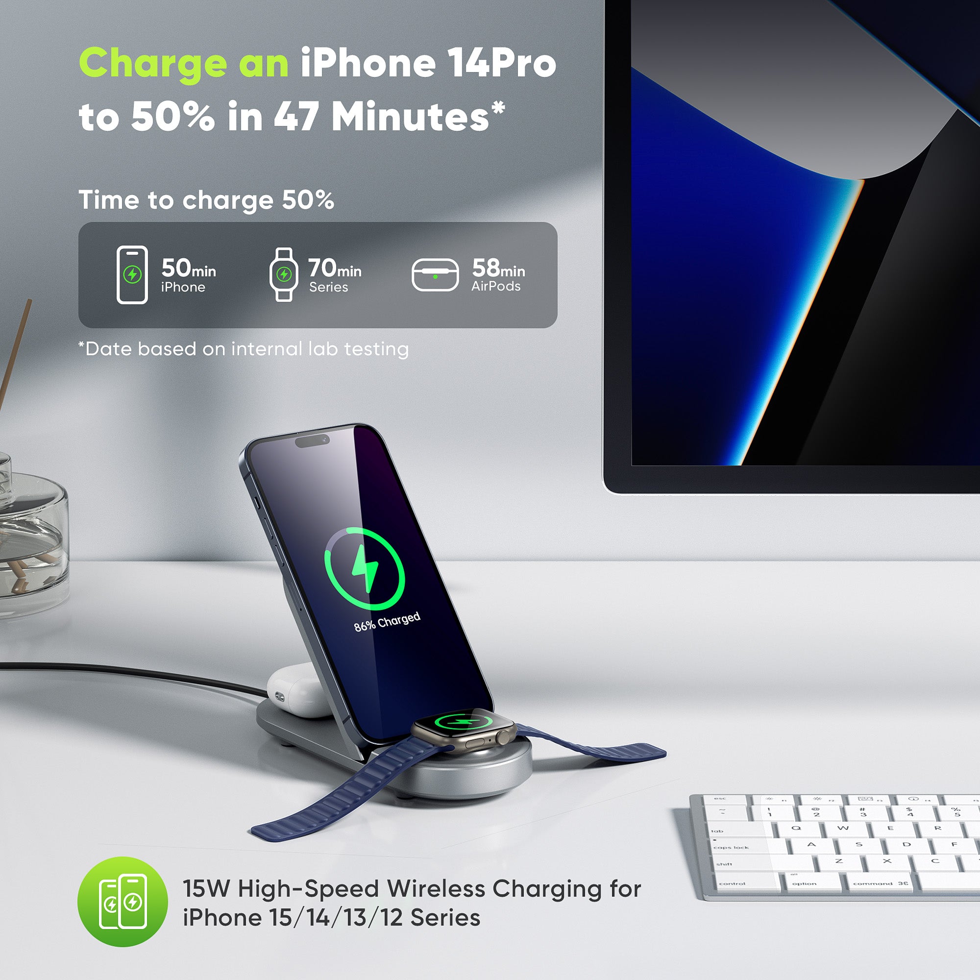 GUSGU C12 Wireless Charging Station