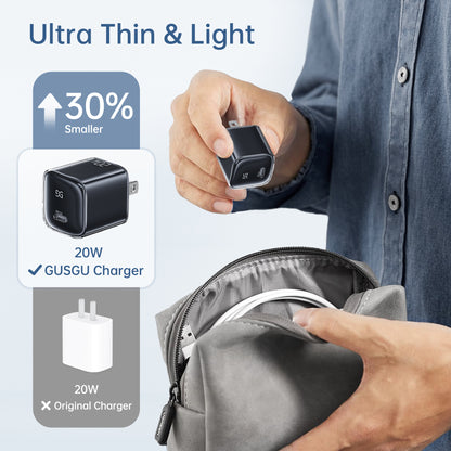 GUSGU A20 20W GaN Charger Block