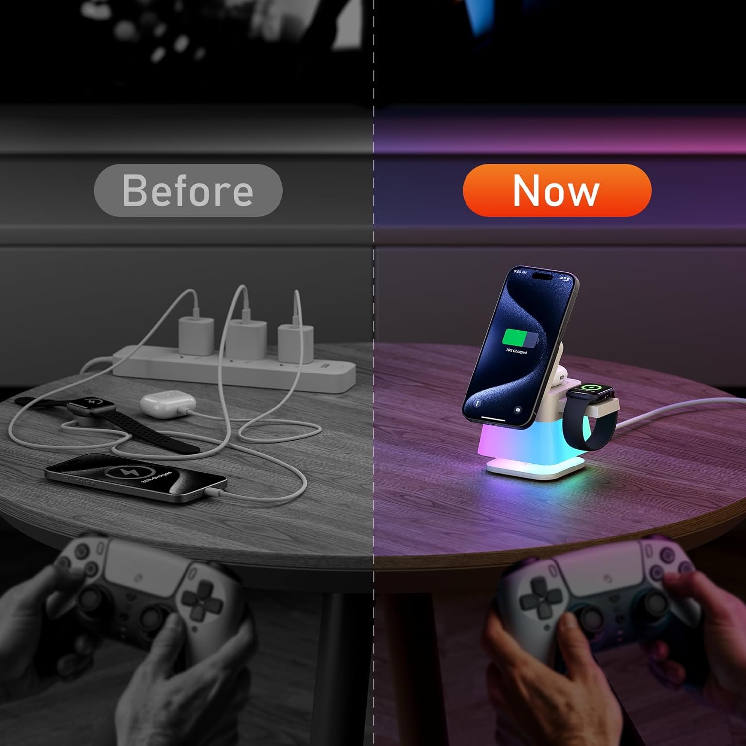 GUSGU C2R-Fold Wireless Charging Station