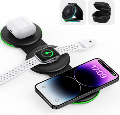 GUSGU 3 in 1 Wireless Charging Station