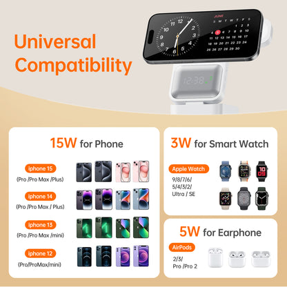 GUSGU MagTime 4-in-1 Charging Station