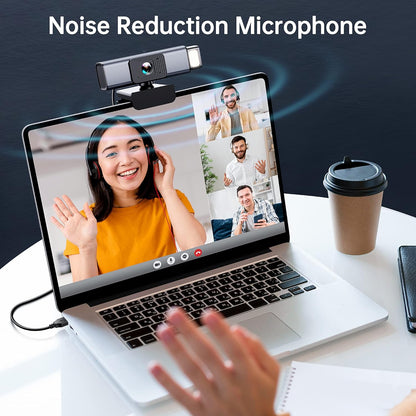 GUSGU Radiant G940 QHD 2K Webcam with Microphone and Privacy Protection