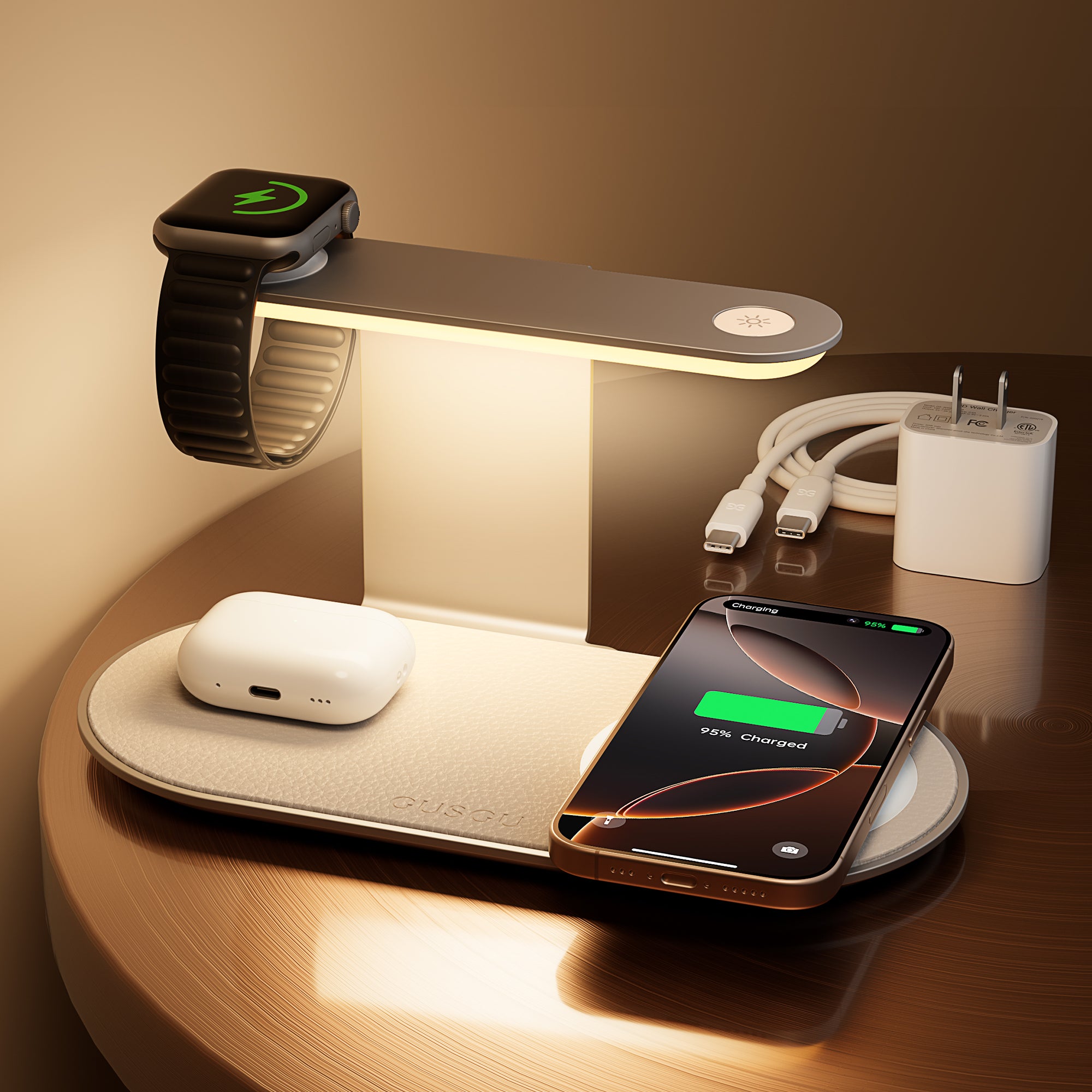 GUSGU C2N Wireless Charging Station