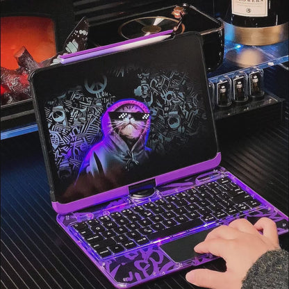 GUSGU Cyberpunk iPad Keyboard
