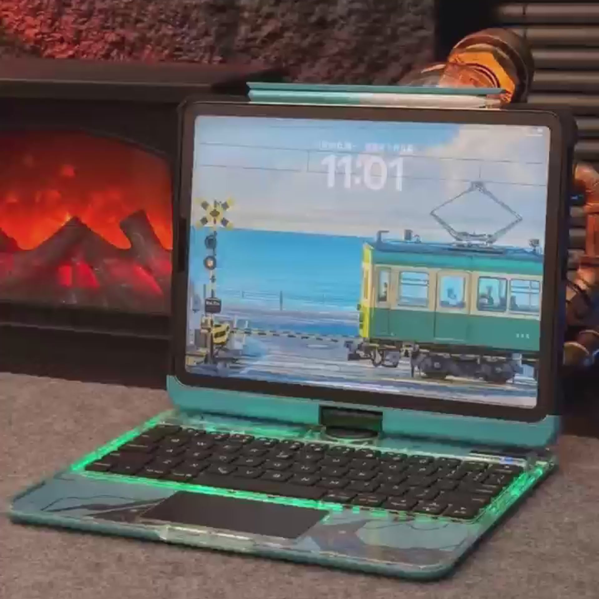 GUSGU Cyberpunk iPad Keyboard